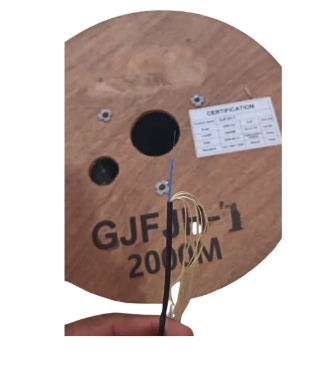 c350 bobina de fibra INTERIOR 1H 2km Polyeser dielectrica redonda New Tech