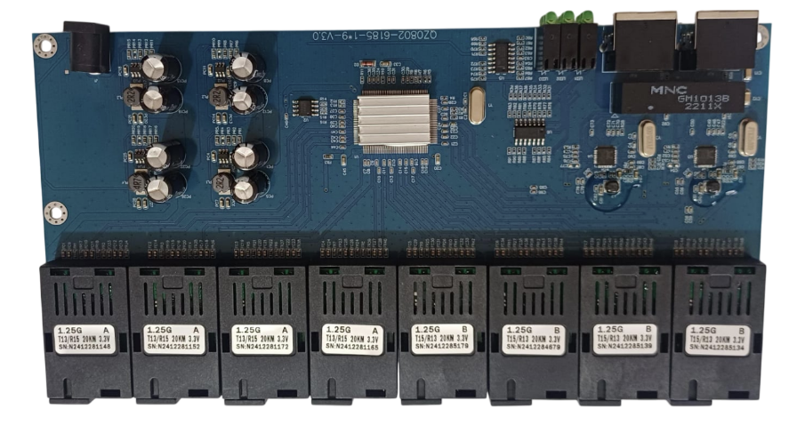 Switch fibra 8p 10/100/1000             