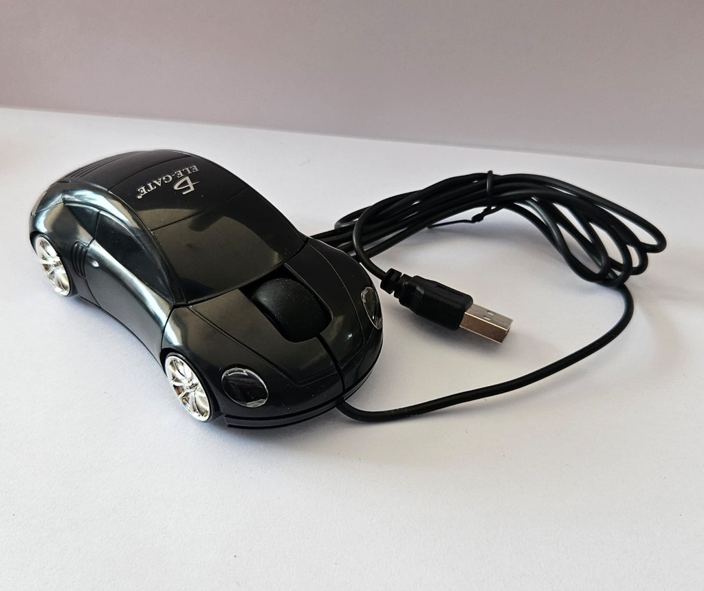 Mouse USB tipo carro ELE-GATE            