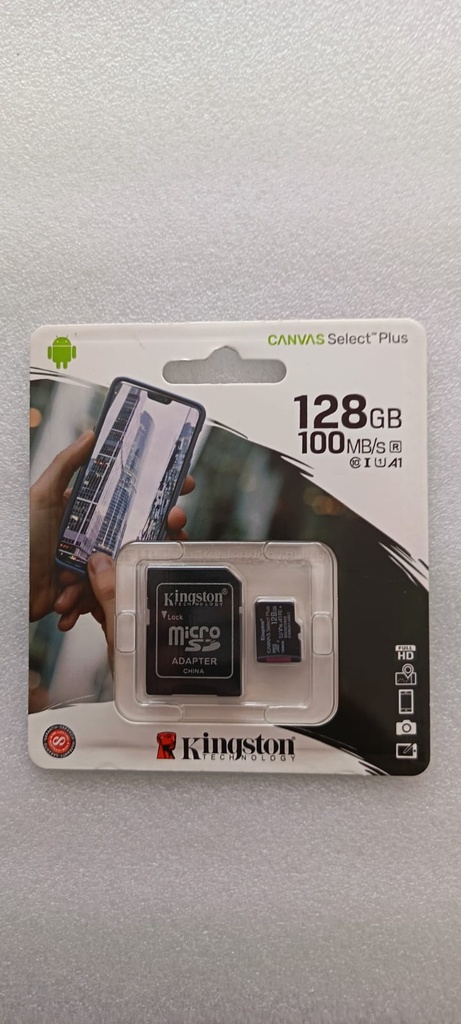 Memoria micro128GB kingston              