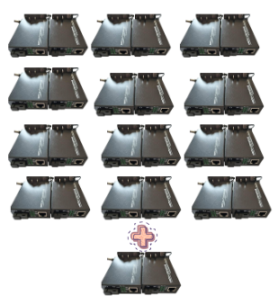 combo media converter 1000 12+1            