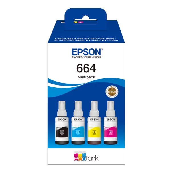 C58 TintaEpsonGen664-4Colores