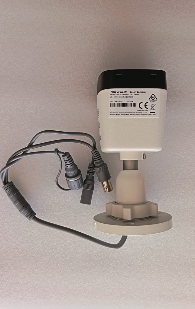 Camara bala turbo 5MP/3k con Audio DS-2CE16K0T-LFS/Hikvision           