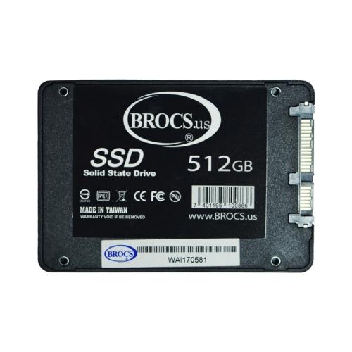 Disco solido SSD 512GB sata Brocs.           