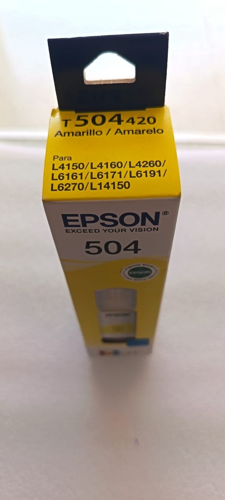 C80 Tinta epson 504 amarillo
