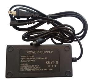 Cargador para c&agrave;mara 12V 4A            
