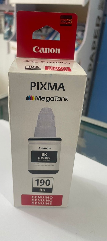 Tinta canon original 190 negro            