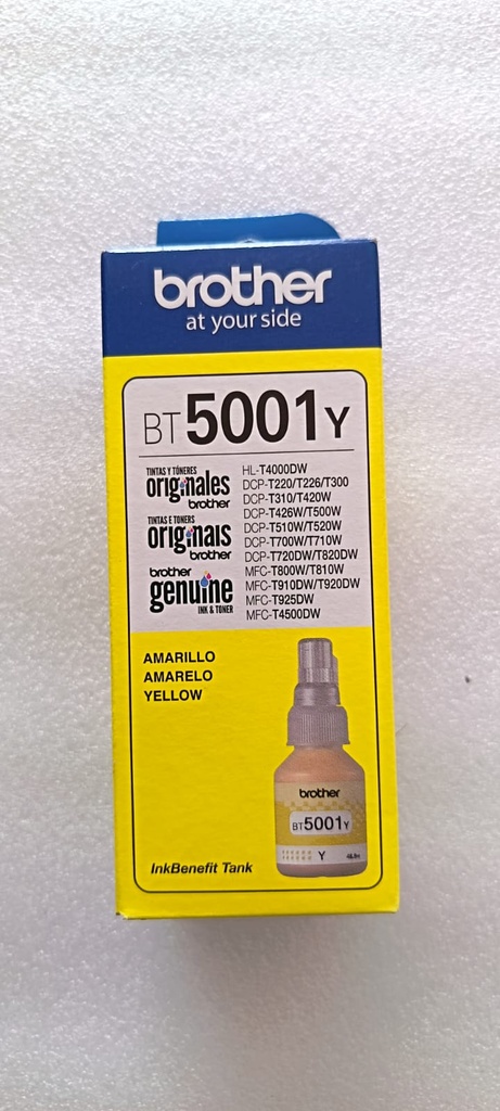 Tinta Brother AMARILLO BT500             