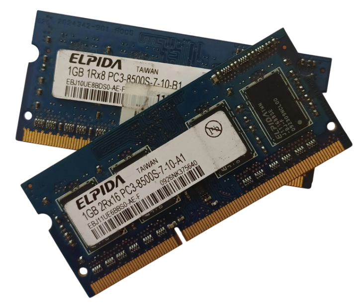Memoriaramddr3-1GBnotebook                