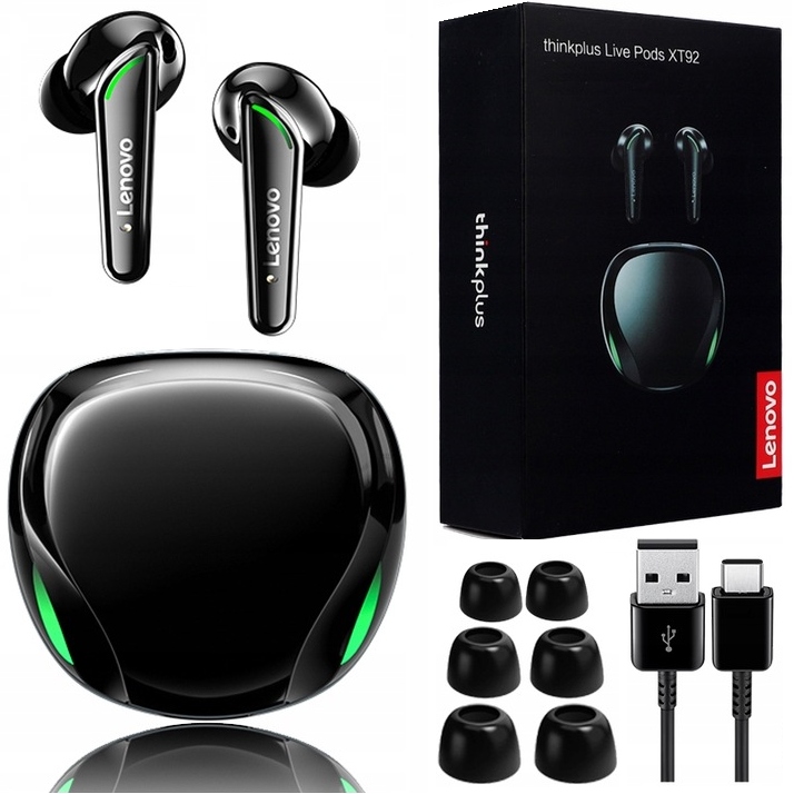 AUDIOFONO BLUETOOTH 5.0 XT92 NEGRO/LENOVO            