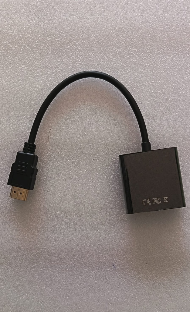 Adaptador Hdmi a VGA hembra            