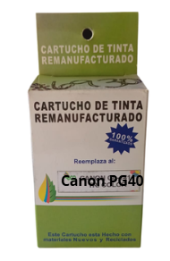 Cartucho PG40 gen&egrave;rico caja verde            