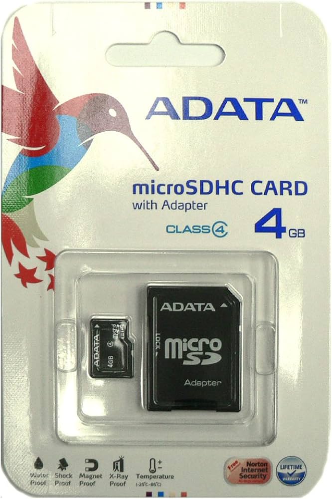 Coa45 Memoria micro 4GB ADATA