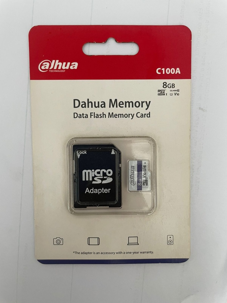 MEMORIA MICRO SD 8GB dahua