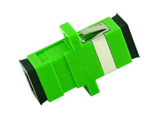 Uni&oacute;n de fibra &oacute;ptica SC/APC Verde           