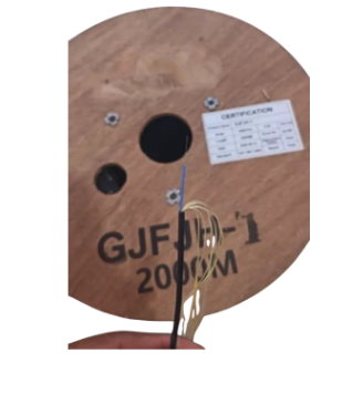 bobina de fibra INTERIOR 1H 2km Aramid dielectrica redonda        