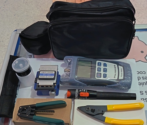 Kit de peladora fibra drop            