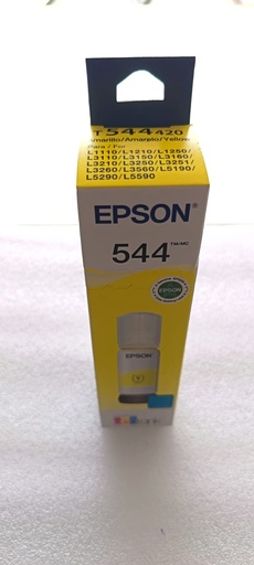 C80 Tinta Epson 544 Amarillo en caja