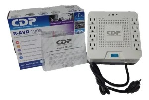 Regulador CDP 1800VA/ 8 salidas Negro           