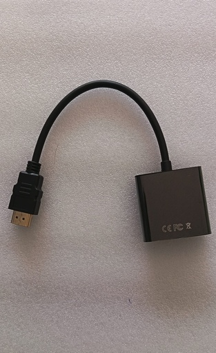 Adaptador Hdmi a VGA hembra            