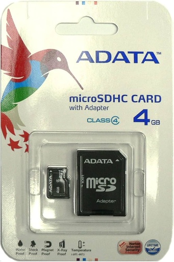Memoria micro 4GB ADATA             