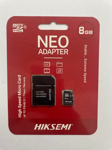 c15 Memoria micro sd 8GB Adaptador sd HIKSEMI