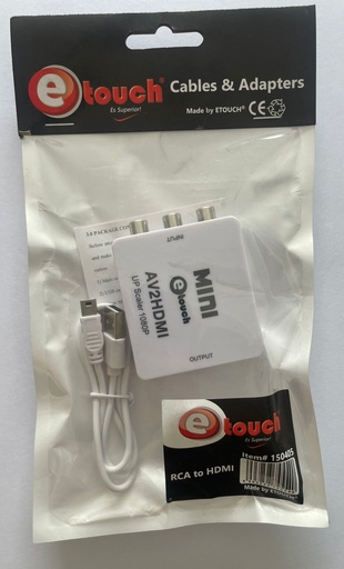 Adaptador RCA a HDMI                 