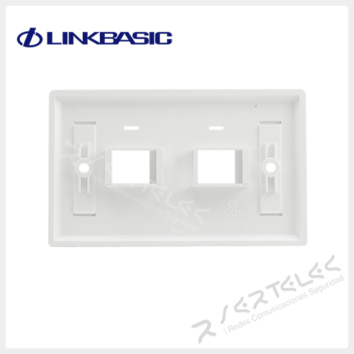 C5 Placa 2 posiciones//Marca Linkbasic